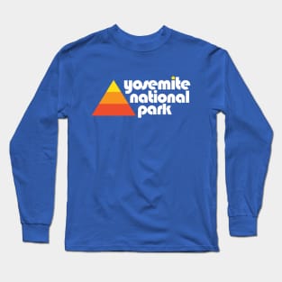 Yosemite National Park Retro Long Sleeve T-Shirt